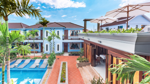 Western-Style 1-Bedroom Apartment for Rent – Pool Access | Cheata Residence, Siem Reap