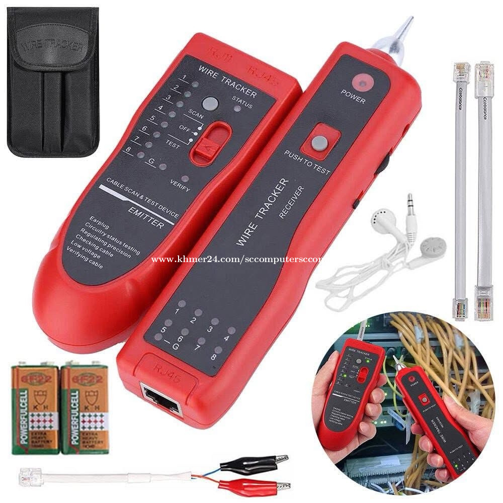 - Tester Wire Tracker RJ45 RJ11 SY-806 ឥវ៉ានស្ដុកថ្មីបងៗ មានការធានា1ខែ ...