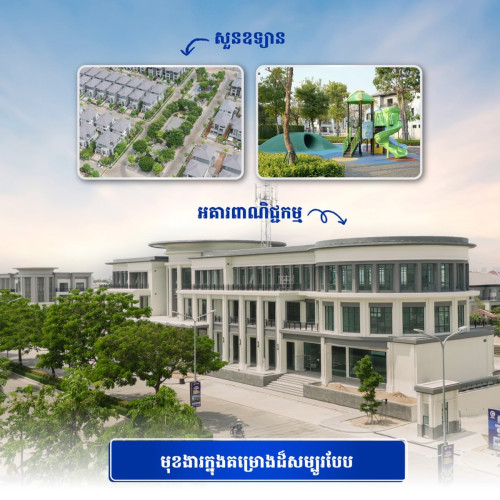 ផ្ទះអាជីវកម្មសម្រាប់ជួល (តំបន់ជ្រោយចង្វារ ផ្លូវ6A)