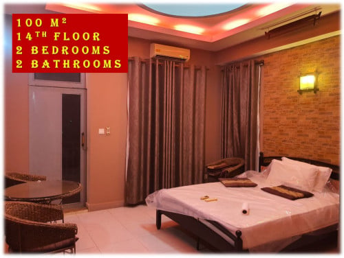 #SC024 👉 High Floor Fully Furnished Condo 2 Bedrooms 100 m2 at Chroy Chongva Urgent Sale
