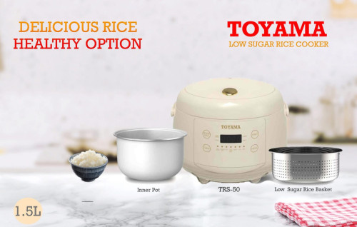 ឆ្នាំង​ដាំ​បាយ​កាត់ជាតិស្ករ TOYAMA