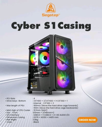 Case New Gaming Glass