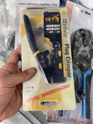 Modular Plug Crimping Tool