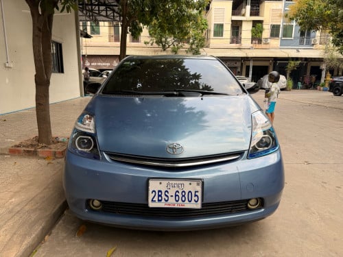 Prius 2007 Half full ម្ចាស់ទី2 ផ្លាកលេខ2BSxxxx ម៉ាសុីនអាគុយ ABS ម៉ាសុីនត្រជាក់ នៅអែម