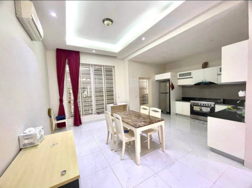 Twin Villa for rent at Borey Orkide 2004