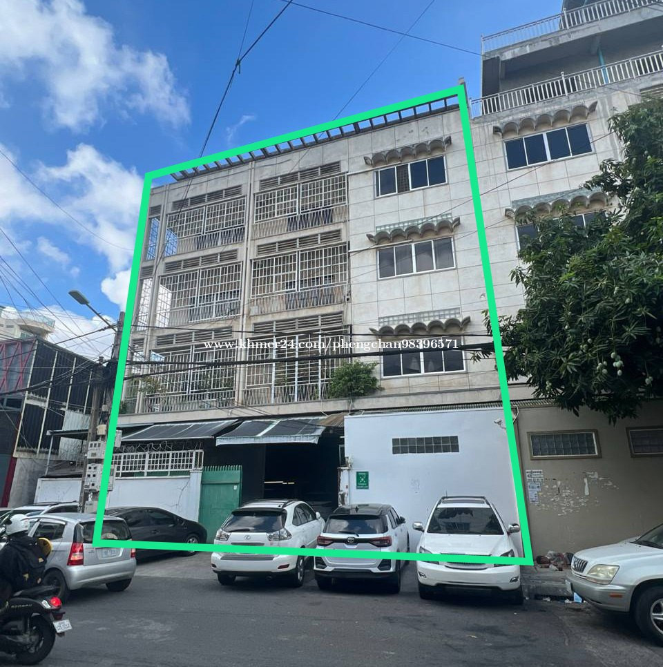 Prime Office Building for Lease on Sihanouk Blvd