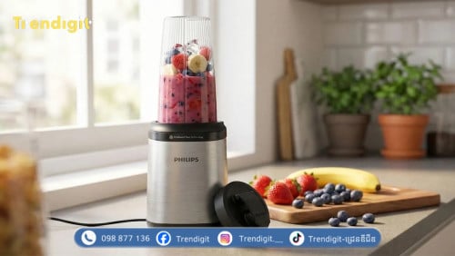 ម៉ាស៊ីនទឹកក្រឡុក Philips Blender HR2765/00