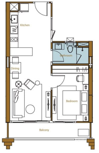 Brand New 1 Bedroom