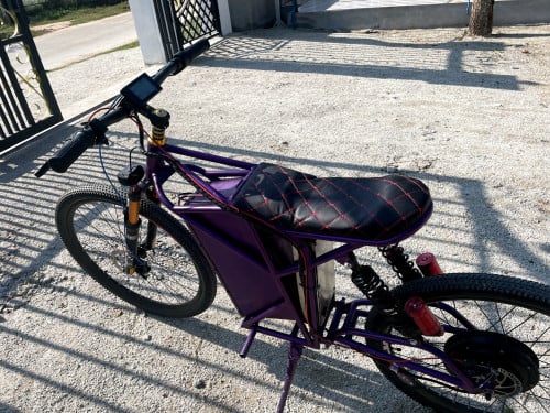 Electric bicycle -Battery 72v 45Ah lifepo4 32140-Hub Motor 2000W-Speed 70Km/h-អាចជិះបានចម្ងាយ 70km