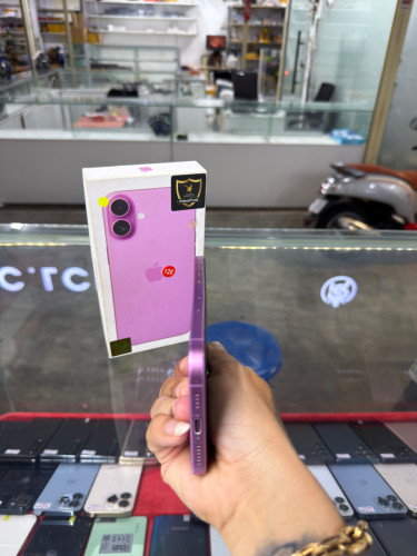 iPhone 16 Plus Pink X/A HD128GB Phone Condition 98% 🔋92% , ដូរអេក្រង់ហ្ស៊ីនក្រុមហ៊ុន