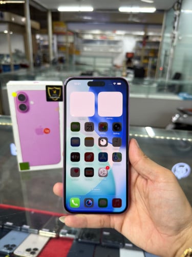 iPhone 16 Plus Pink X/A HD128GB Phone Condition 98% 🔋92% , ដូរអេក្រង់ហ្ស៊ីនក្រុមហ៊ុន