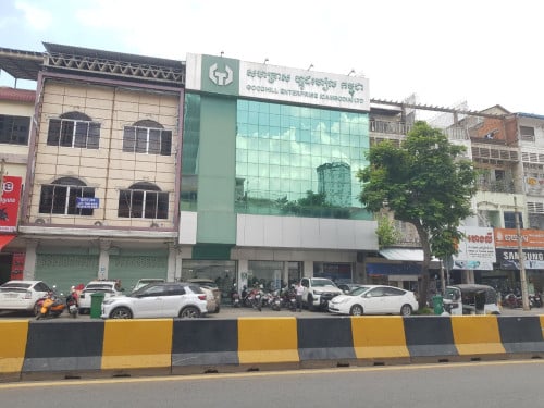 Prime Office Building for Lease on Sihanouk Blvd
