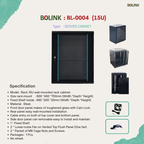Rack Sever Cabinet 15U