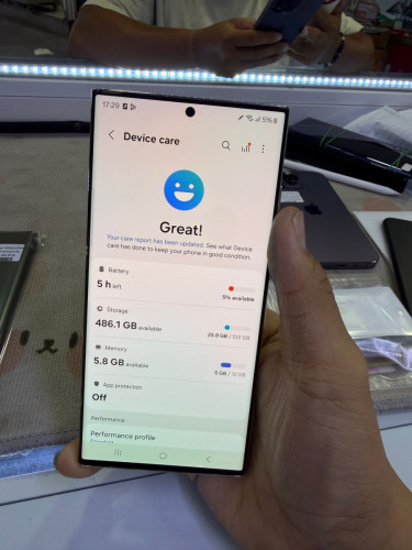 Samsung s23ultra 512G ក្រុមហ៊ុន ស្អាត 99.99%