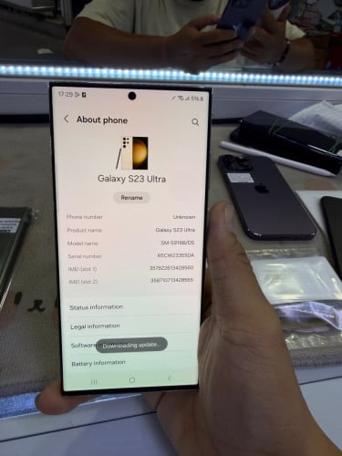 Samsung s23ultra 512G ក្រុមហ៊ុន ស្អាត 99.99%