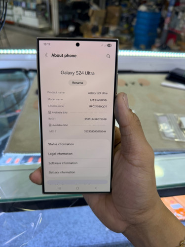Samsung S24ultra ក្រុមហ៊ុនsim2 ស្អាត