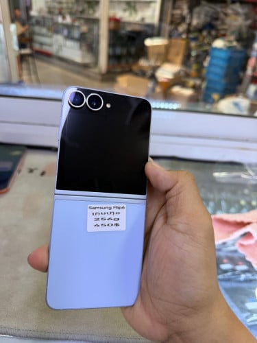 Samsung zfilp 6 256G ក្រុមហ៊ុន ស្អាត 99.99%