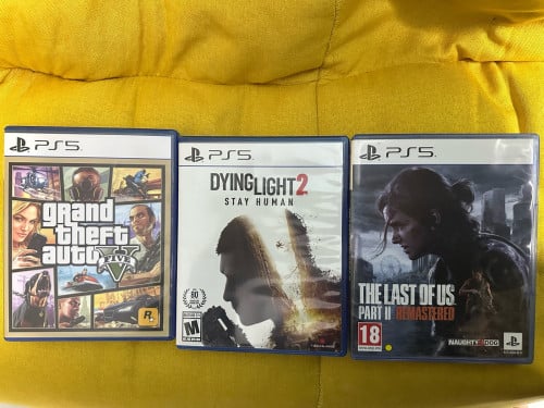 Secondhand disc game ps5