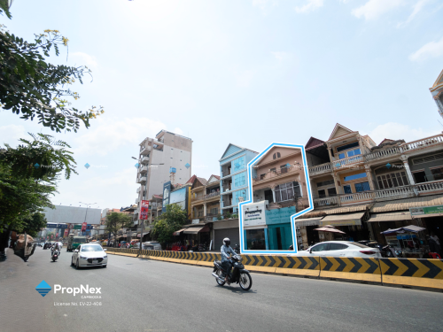 លក់បន្ទាន់! ផ្ទះអាជីវកម្ម 2 ល្វែង លើផ្លូវ 271 តម្លៃក្រោមទីផ្សារ