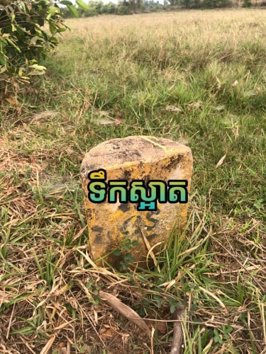 ដីលក់ផ្លូវវៀងក្រុងស្ទឹងសែន 15xxx$ ចរចារ