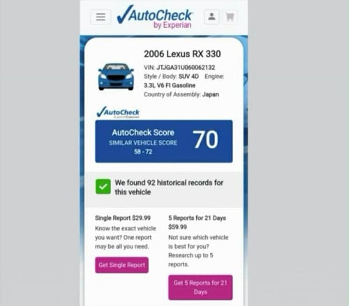 ឡានលក់ LEXUS RX330 ឆ្នាំ06 full option ពេញ ប៉ុង1 ក្នុងលឿង ពណ៌ស