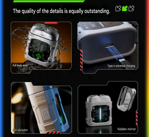 ម៉ាស៊ីនកោរពុកម៉ាត់ Shaver Electric