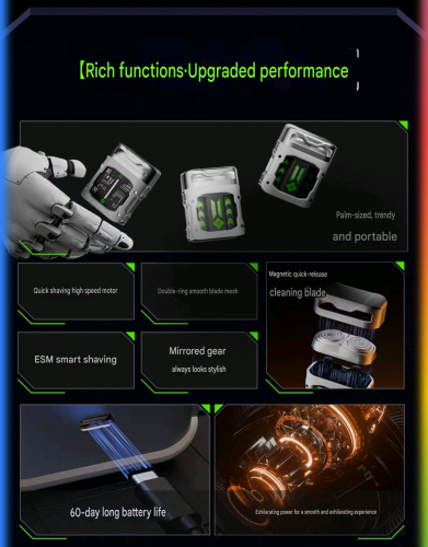 ម៉ាស៊ីនកោរពុកម៉ាត់ Shaver Electric