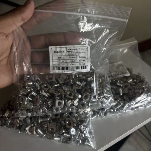 Polished M6 Screw