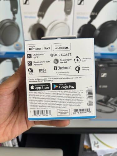 Sennheiser Momentum TWS 4 Denim – True Wireless, ANC, 28H Battery