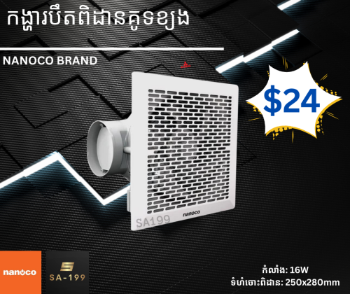 កង្ហារព្យួរពិដាន, កង្ហារបឹតខ្យល់