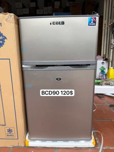 ទូទឹកកក Icold ខ្នាត៨តឹកកន្លះថ្មី មានច្រើនជម្រើស