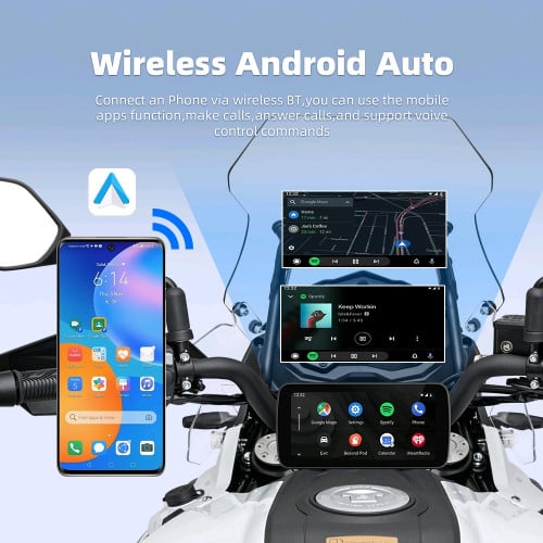 Car​ play​ for​ motorcycle.