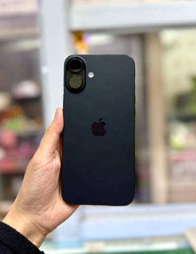 Iphone 16 Plus ទំហំផ្ទុក (128G) តួស្អាត 98% Model LLA Color Black