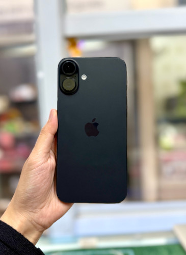 Iphone 16 Plus ទំហំផ្ទុក (128G) តួស្អាត 98% Model LLA Color Black