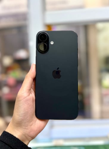 Iphone 16 Plus ទំហំផ្ទុក (128G) តួស្អាត 98% Model LLA Color Black