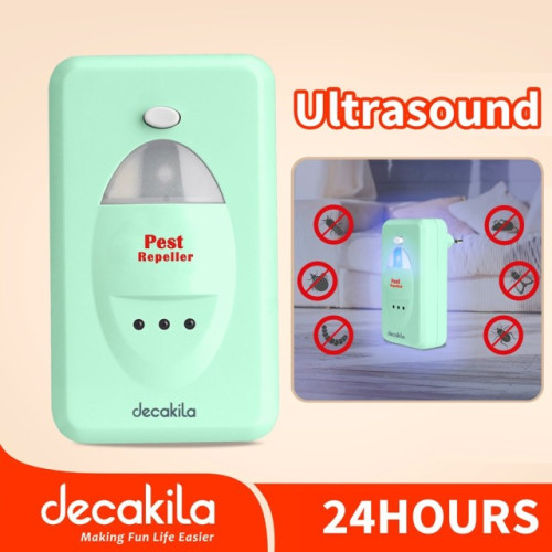 Pest repeller ឧបករណ៍ដេញសត្វល្អិតប្រើសំលេង Ultrasound មិនប៉ះពាល់សុខភាព