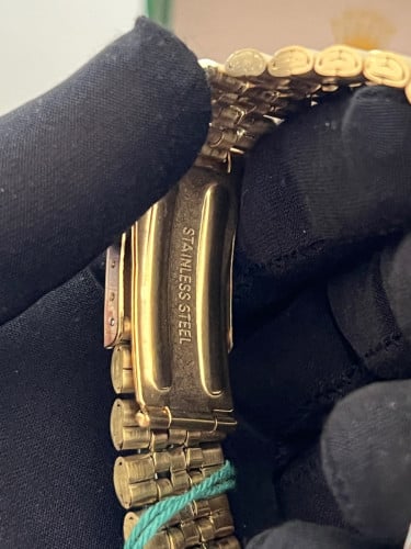 Rolex Luxury Gold Watch – Green Dial 💚✨