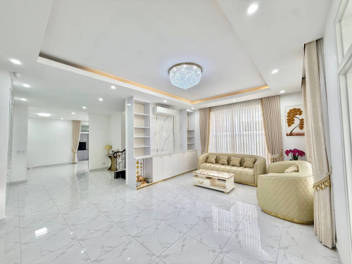 Twin Villa for rent at Borey Orkide Chroychangva 6A