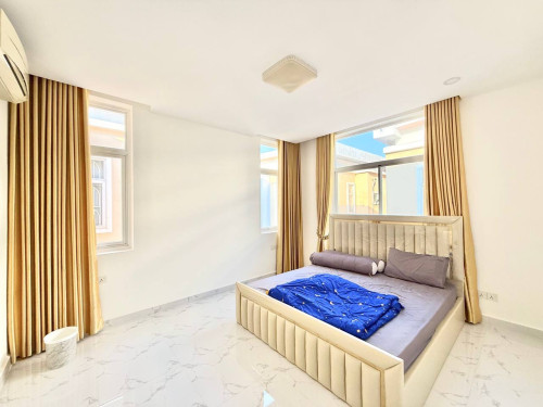 Twin Villa for rent at Borey Orkide Chroychangva 6A