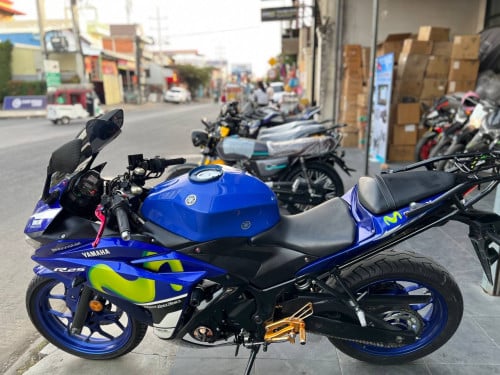 Yamaha R25 2016 ប្រាំង ABS ក្រដាសពន្ធពីជប៉ុន មានគ្រឿងលេងខ្លះ