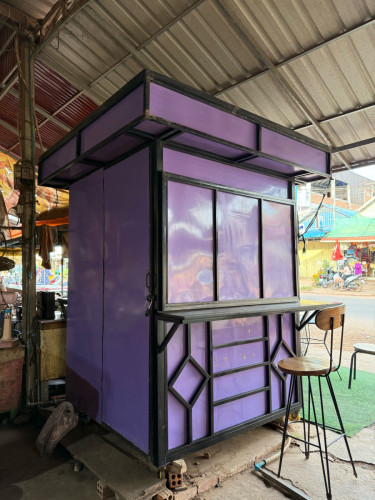 តូបកាហ្វេលក់ ទំហំ 2m x 1.6m