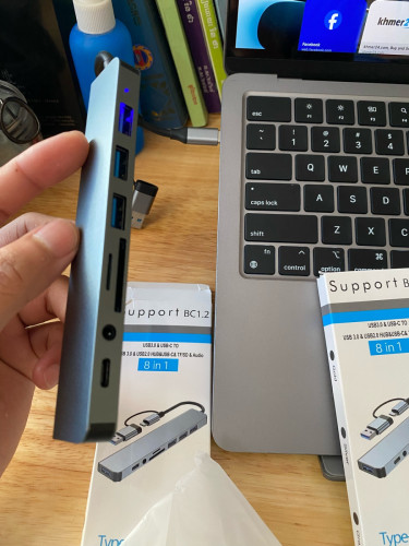 ដុំ USB សម្រាប់បំបែក អាចប្រើបានច្រើនម៉ងបងៗ អាចដាក់កម្មង់បានណា (បងៗនៅភ្នំពេញ ហ្វ្រីសេវាដឹក)