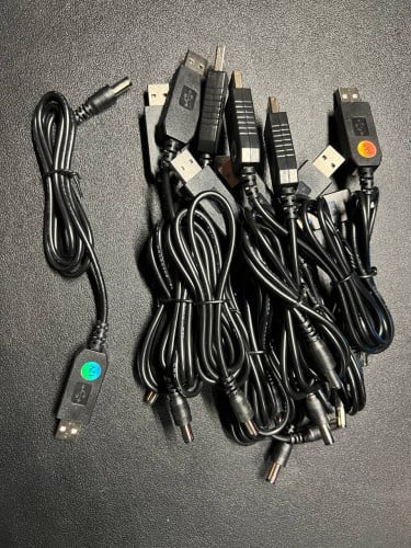 ខ្សែ​បង្កើន​ថាមពល USB DC 5V ទៅ DC 12V Step UP Module USB Converter Adapter Cable Plug