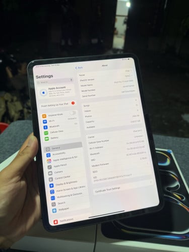 iPad Pro 11Inh M4 256 Sim WiFi