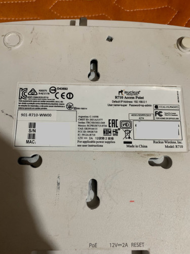 Ruckus R710 Enterprise Wi-Fi Access Point