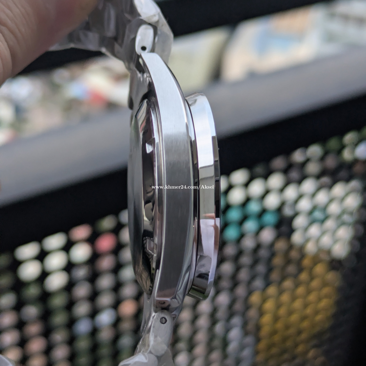 Albin Watch Seiko Mod watch, 39.7mm case, Sapphire glass, Genuine Seiko VK63 ...