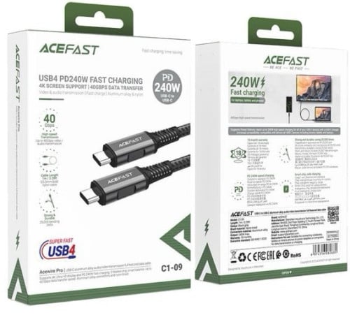 Acefast type-c to type-c PD240w  c1-09