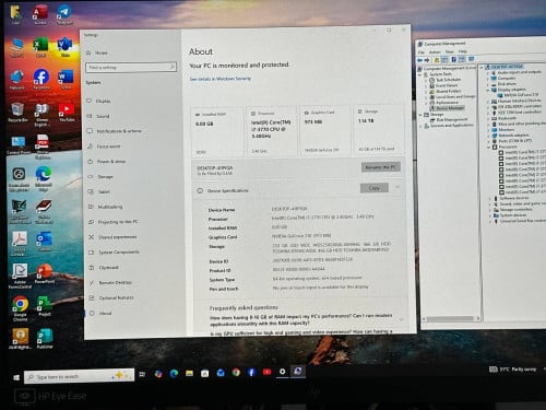 Desktop Core i7-3770 CPU @ 3.40GHz Ram 8GB SSD 250GB HDD 500GB 2គ្រាប់ NVIDIA GeForce 210 1GB