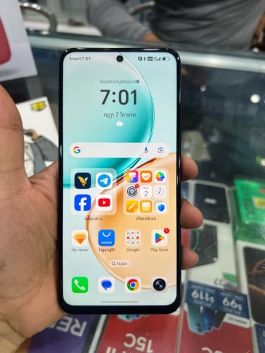 Honor X7d (256GB) និង (512GB) ថ្មីធានា1ឆ្នាំ