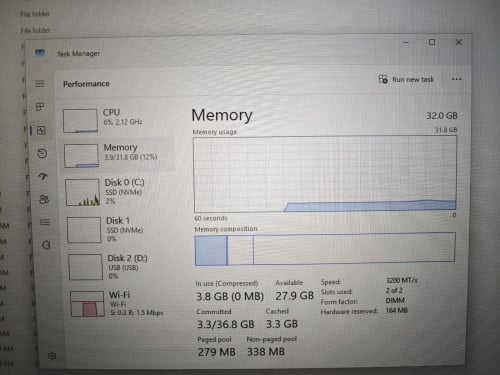 PC i7-13700F/32GB/M.2 256GB+M.2 1TB/RTX 3060-12GB/MB Gigabyte B760